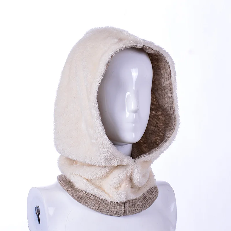 Зимние женские и мужские вязаные шапки женский мужской шарф облегающие зимняя