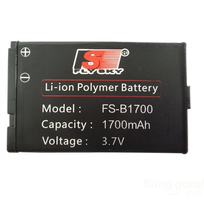 Flysky BA1700 1700mAh 3 7 V литий-ионный полимерный аккумулятор для FS-i10 CT2B GT3C | Игрушки и