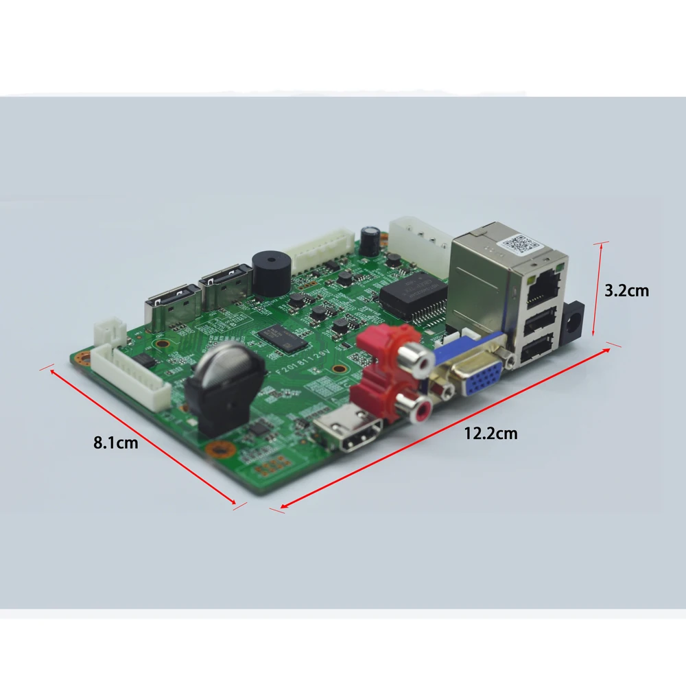 AOUERTK 1080 P/4 K/5MP 32CH P2P H.265 NVR ip-видеорегистратор CCTV NVR основная плата ONVIF HI3536 чип 2 SATA сеть видеонаблюдения NVR