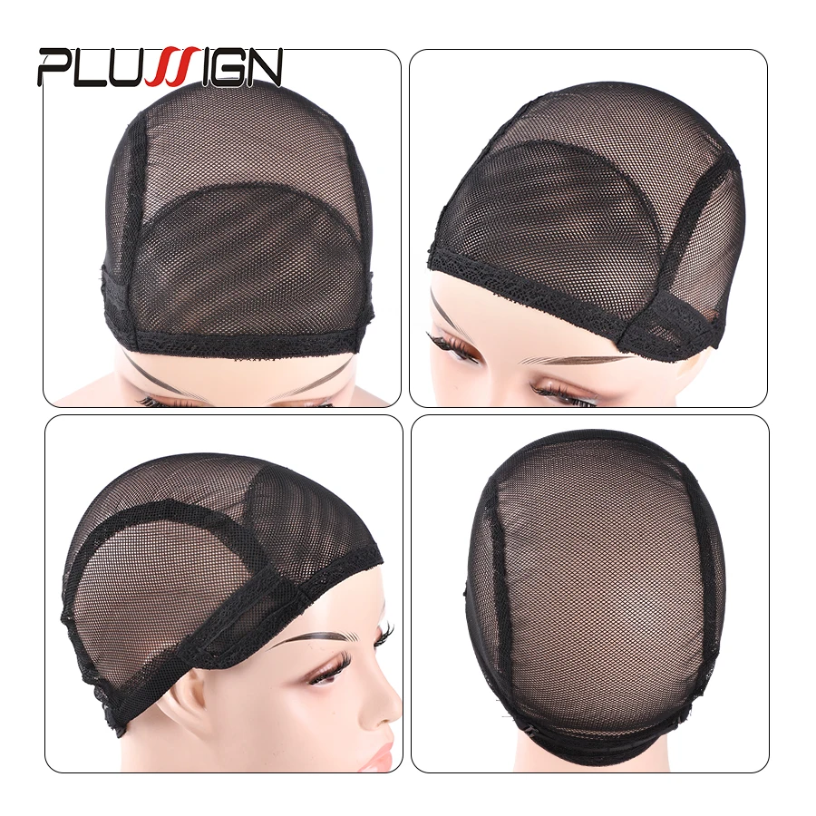 Plussign 1 шт./лот черный эластичный парик для изготовления париков с регулируемым
