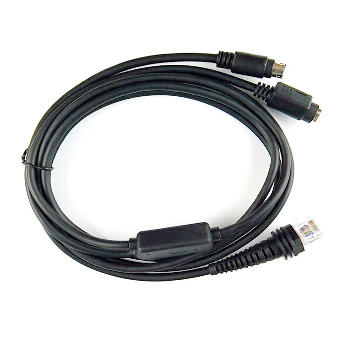2шт сканер штрих кода PS2 кабель 5 м (17 футов) для HHP 1900g 1300g 1400g 1200g 1250g интерфейс