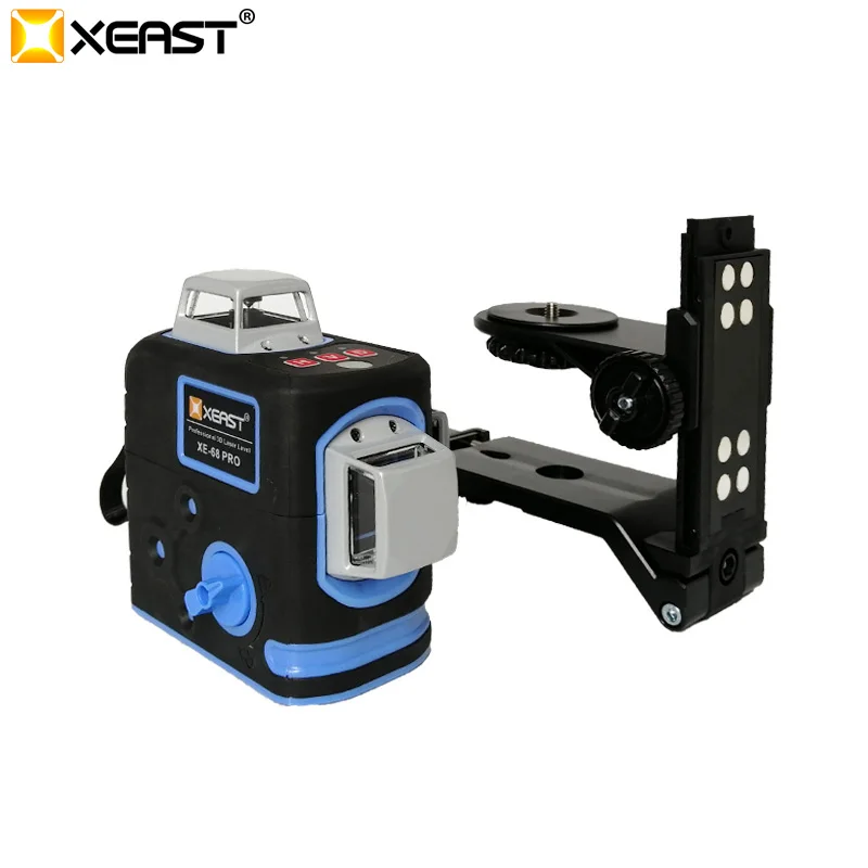 XEAST XE 68R Pro 3D Лазерные уровни 12 линий поперечный уровень самонивелирующийся
