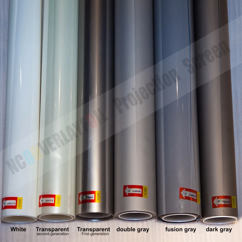 Прозрачная задняя клейкая проекционная пленка для окон модный дисплей рекламы |