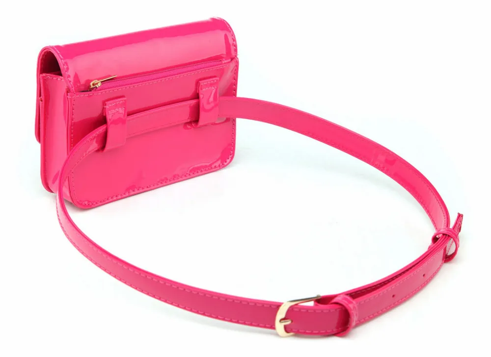 Новая женская поясная сумка celular Fashion PU кожаный поясной ремень мини-кошелек для