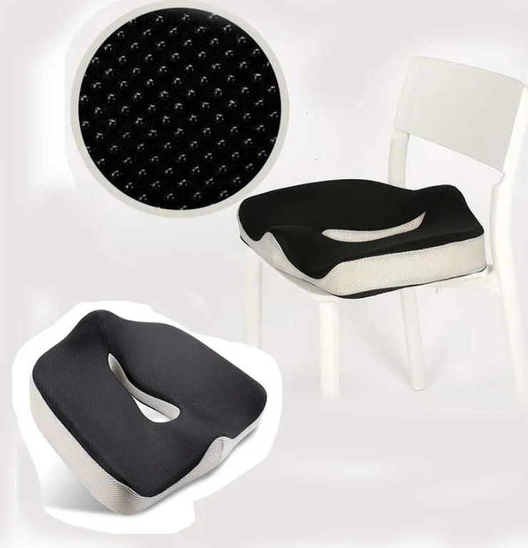 Memory Foam Seat Cushion for Chair Pad Massage Cushion Home Decor Coussin Coccyx Pillow Orthopedic Design Relieve Back Sciatica