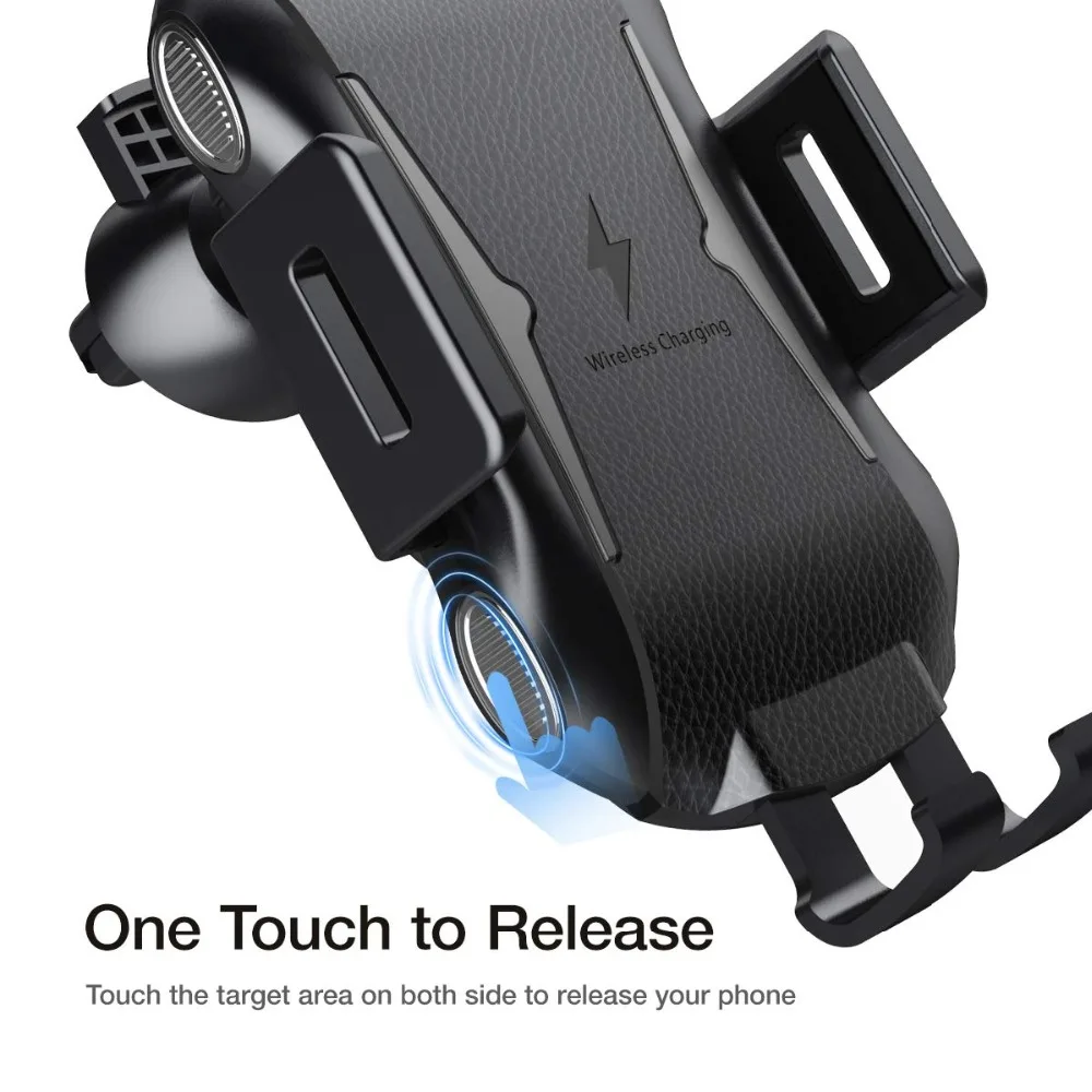 Беспроводное Автомобильное зарядное устройство FDGAO с автоматическим зажимом 10