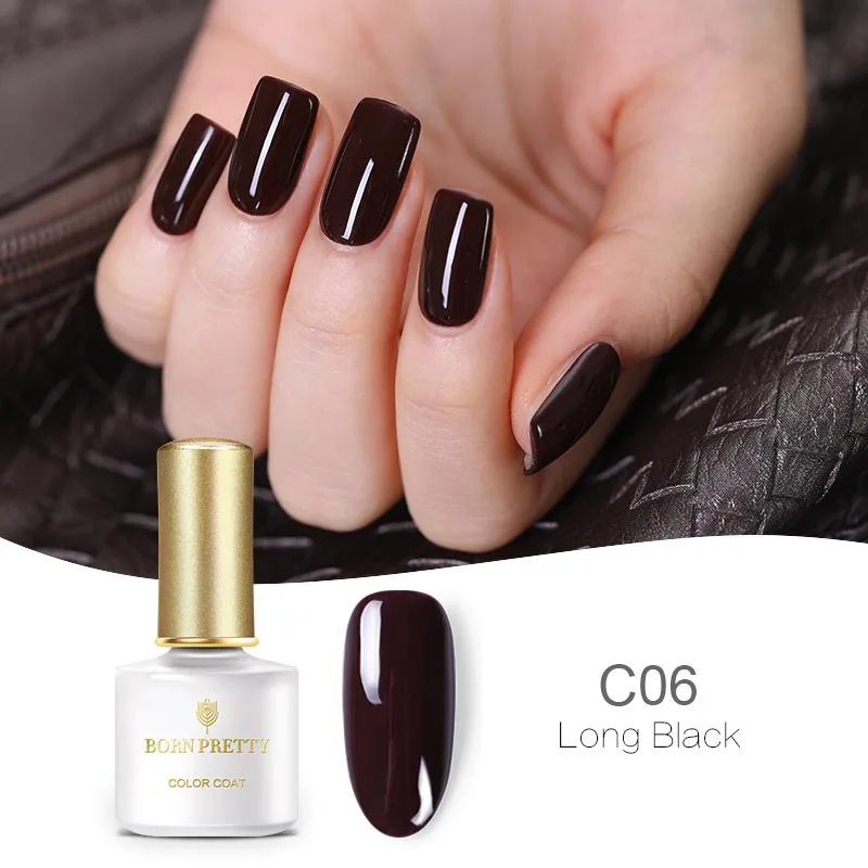 BP-C06 BORN PRETTY Гель-лак для ногтей маникюр 6 мл кофейная серия Гель-лак УФ лампа гель для ногтей Впитывается аксессуары для ногтей - Цвет: BP-C06