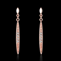 garilina environmentally friendly jewelry rose gold czech crystal water drops earrings for women wholesale ae2190