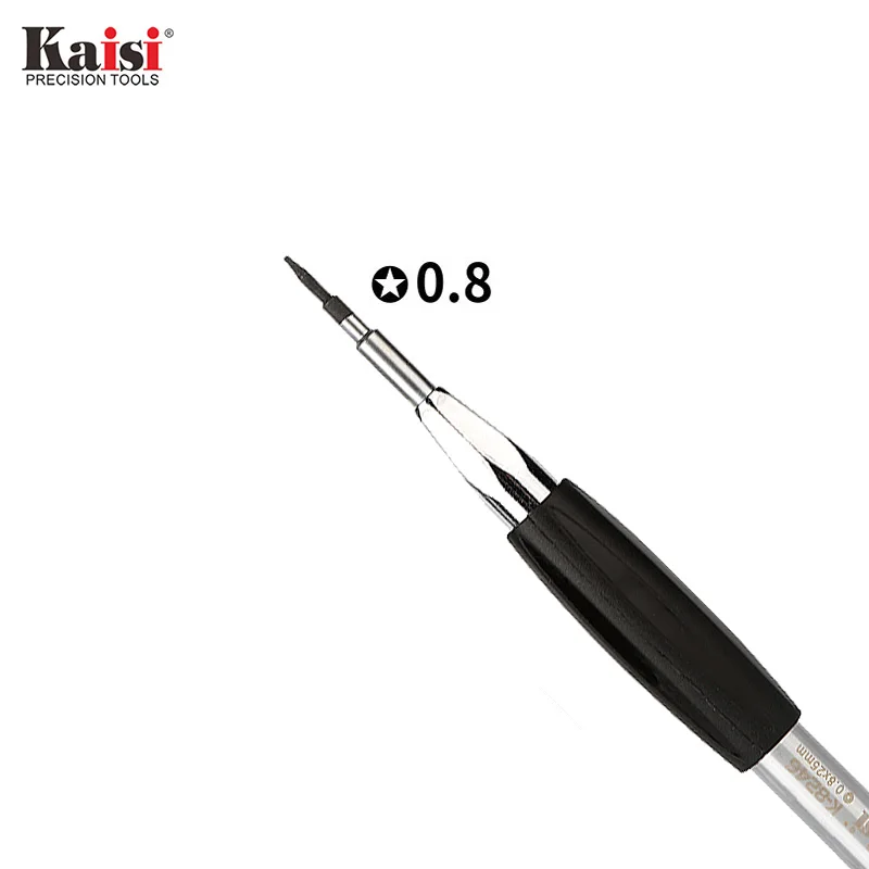 Torx 0.8 UANME Kaisi K-8246 Набор отверток для iPhone X iPhone 8 7 6 S 6 5 4 открытие ремонтных инструментов Набор для распаковки мобильный телефон ремонт инструмента - Цвет: Torx 0.8