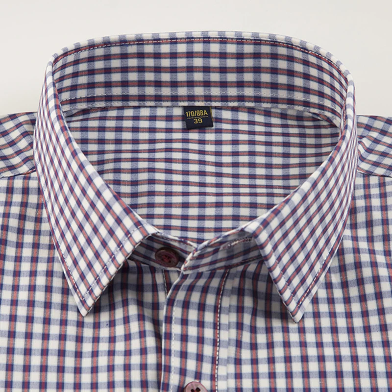 DAVYDAISY 2020 New Arrival Summer Men's Shirt Short Sleeved Plaid Striped Fashion Work Casual Man Formal DS227 | Мужская одежда