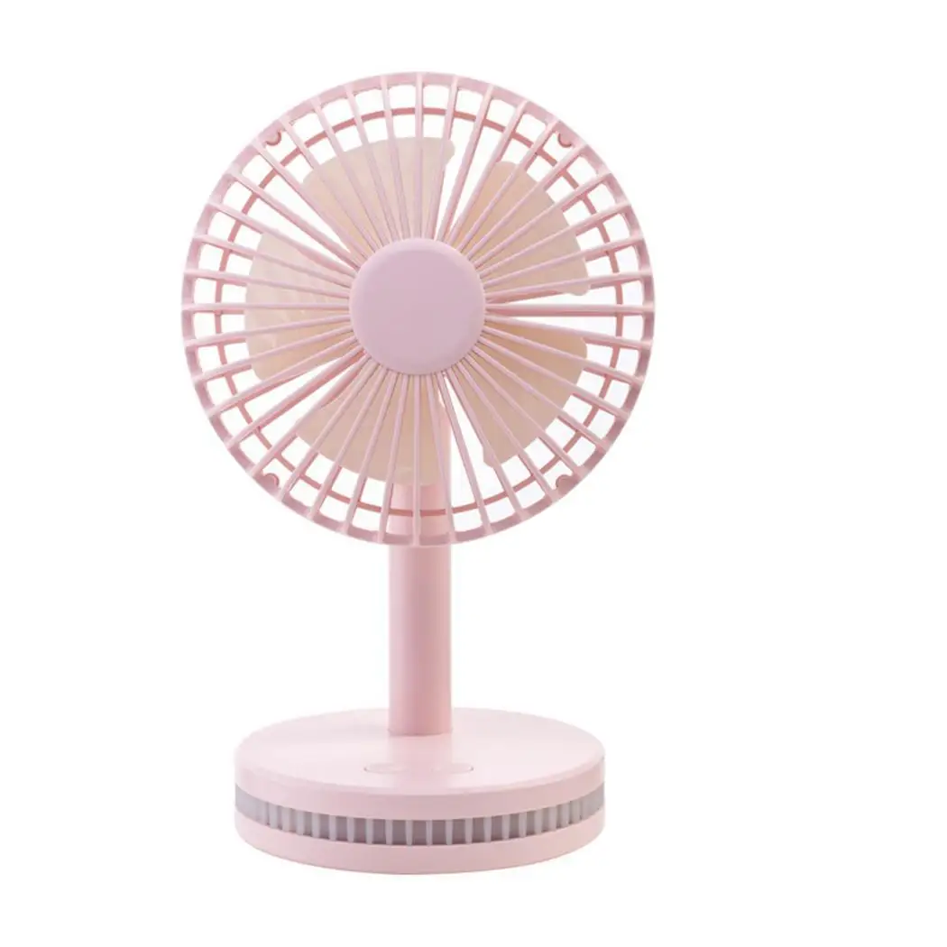 Портативный Настольный переносной мини вентилятор перезаряжаемый круглый usb