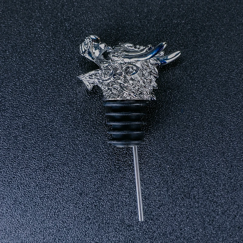 Серебро/медь/золото нержавеющая сталь олень Голова Дракона вина Pourer уникальные пробки бутылки вина аэраторы Бар инструменты