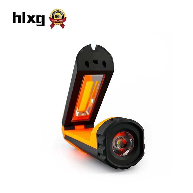 HLXG 1 шт. светодиодный портативный крюк Рабочий свет гибкий автомобиль ремонт
