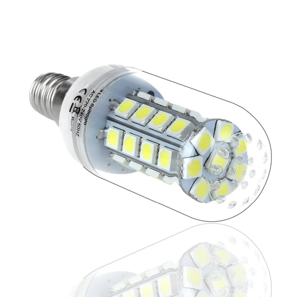4 x E14 36 * 5050SMD 220V 5W ampoule светодиодный прожектор led lampe Blanc Froid (5 W) кукурузная