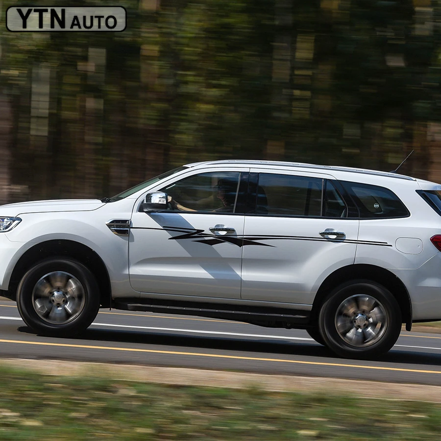 Подходит для Ford Everest модифицированные наклейки автомобиля боковое тело крутой