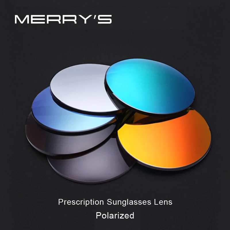 

Солнцезащитные очки MERRY'S, Поляризованные, серия 1,56, 1,61, 1,67, по рецепту, CR-39, полимерные, асферические стекла, для близорукости, с покрытием UV400