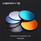 MERRYS поляризационные очки серии 1,56 1,61 1,67 по рецепту, CR-39 , асферические линзы, линзы, близорукость, солнцезащитные очки , покрытие линз UV400
