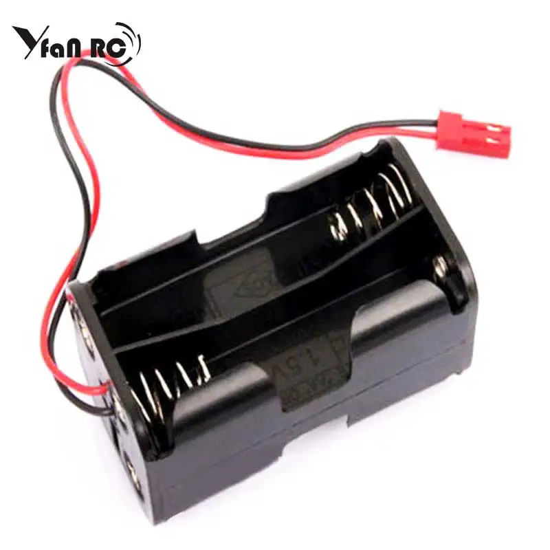 Коробка для батарей приемника Yfan RC NEW HOT SALES на 4 батарейки АА для моделей HSP масштабов 1/8 и 1/10.