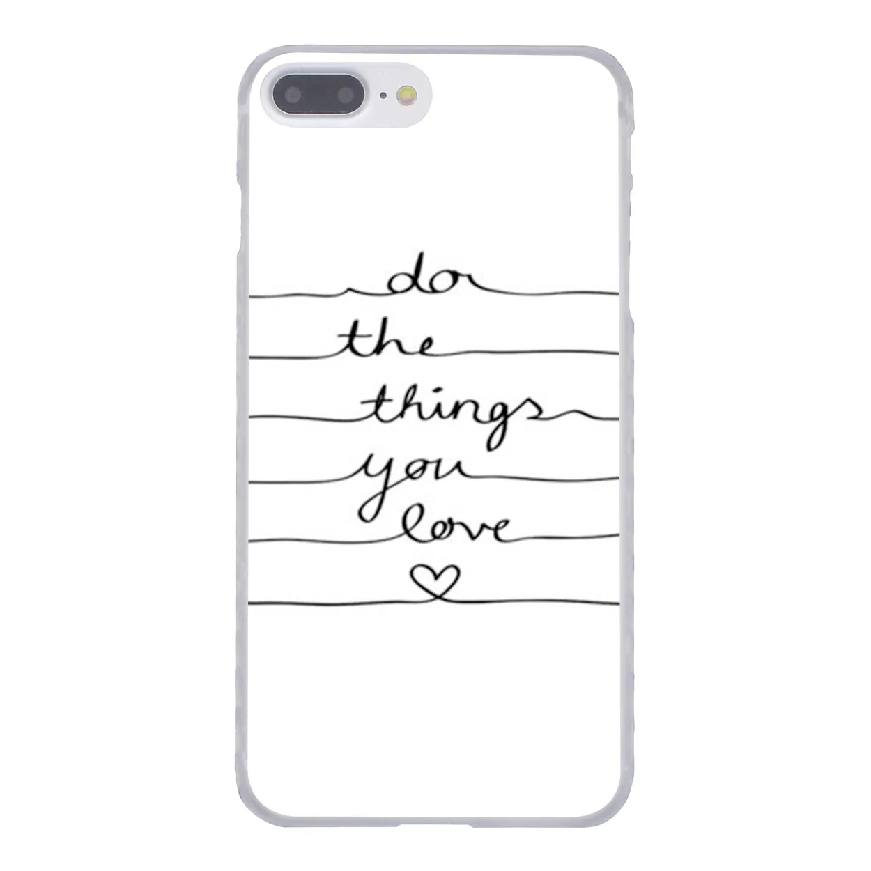Жесткий чехол для телефона Lavaza с надписью Motto Happe Valentines Day Для iPhone XR X XS 11 Pro Max 10 7 8 6S 5 5S SE 4 4s - Цвет: 8