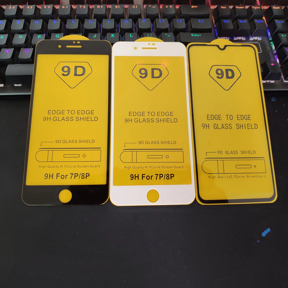 9D Защитное стекло для iPhone 6 6S 7 8 plus X на iphone R XS MAX защита экрана XR | Мобильные
