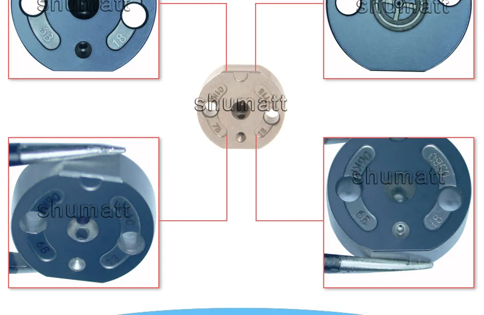 Клапан управления Common Rail 18# MTX D-ENSO инжектор потока отверстия клапан пластина для 23670-30240 095000-0260 095000-5050 095000-6860
