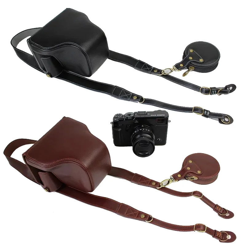 Роскошный чехол из натуральной кожи для камеры Полный Чехол Fujifilm Fuji X Pro2 Xpro Mark II 2