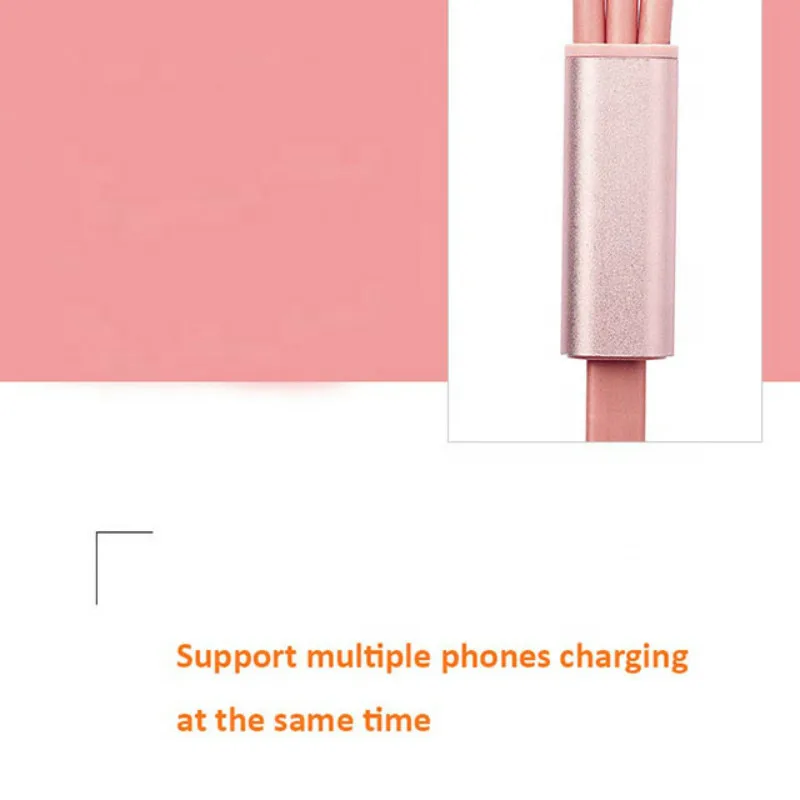 3In1 Выдвижной Micro USB Тип C мульти Зарядное устройство кабель для samsung Galaxy S10 S9 S8 плюс