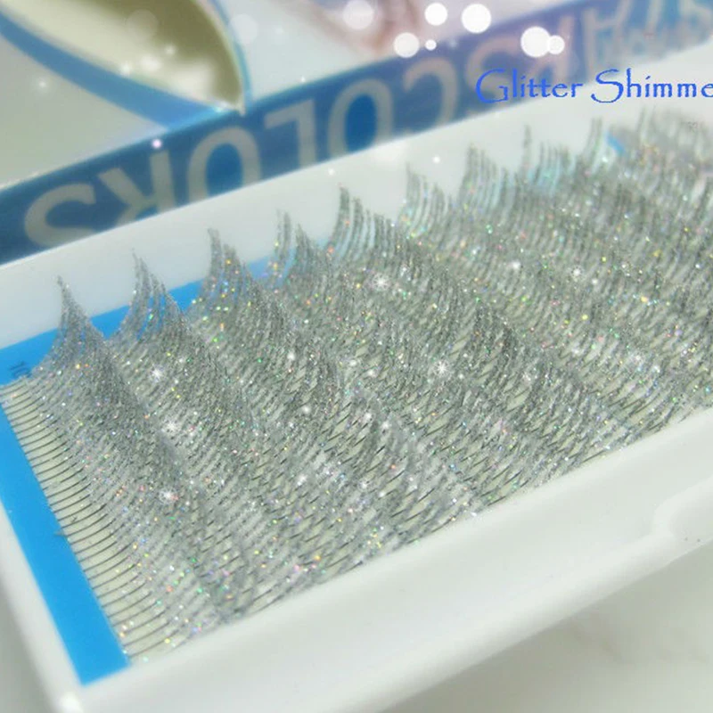 Бренд FUNMIX модные блестящие мерцающие Искусственные ресницы профессиональное