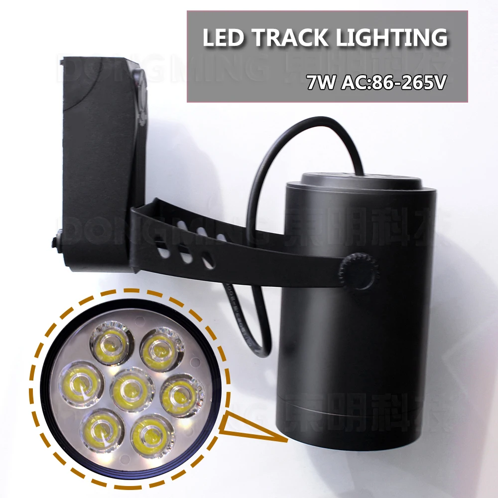 85 265 в светодиодный Трек освещение полный комплект 7 Вт теплый белый высокой
