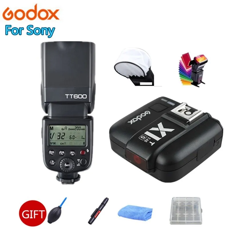 Вспышка Godox TT600S GN60 2 4G HSS Speedlite + передатчик триггер для камеры Sony A7 A7S A7R II A6000 A58