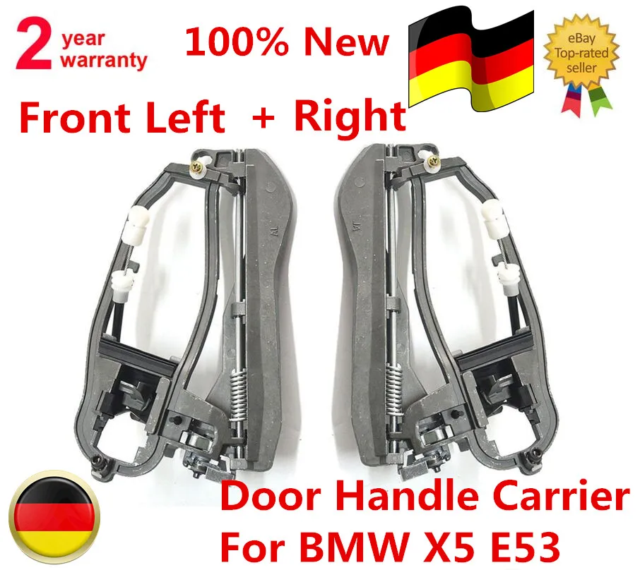 

AP03 51218243615, 51218243616 2xшт/1 пара дверных ручек, передний левый + правый для BMW X5 E53