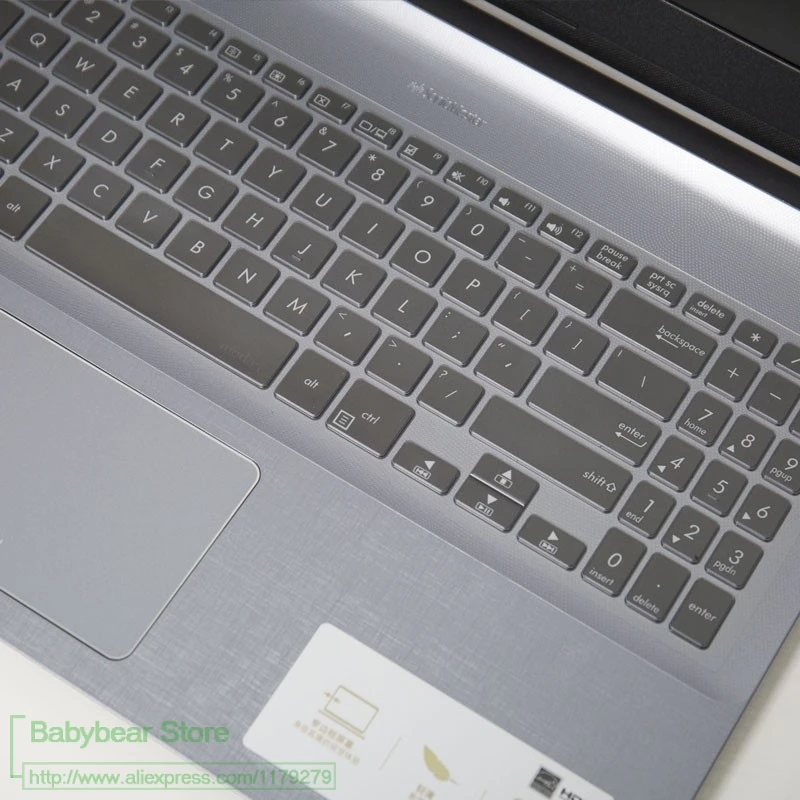 Защитная крышка для клавиатуры из ТПУ Asus VivoBook 15 X507 X507MA X507M X507AU x507ua X507U Y5000U YX560UD X560U