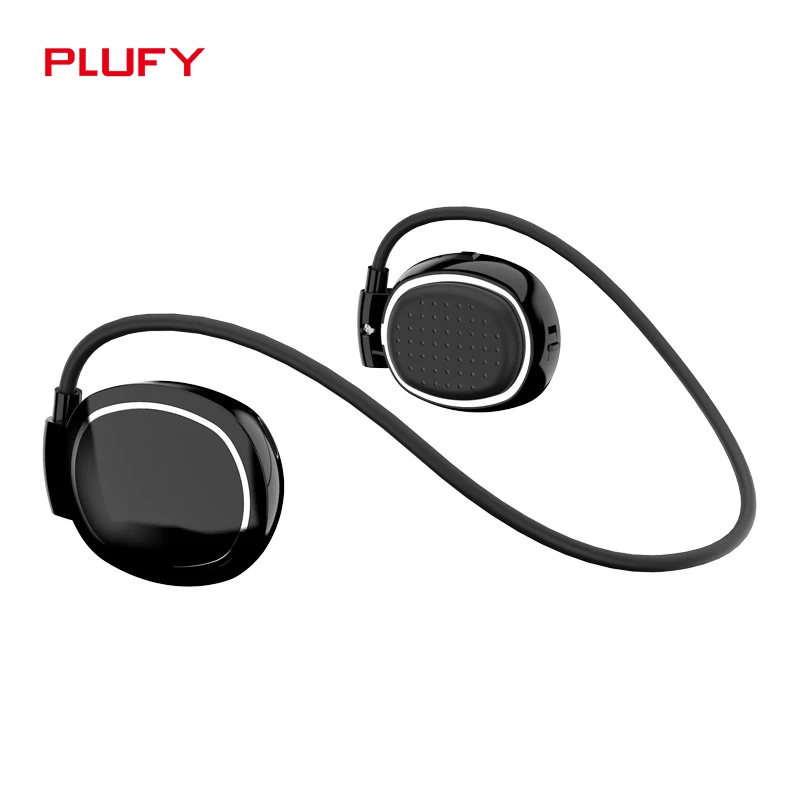 Plufy Беспроводные Bluetooth спортивные стереонаушники гарнитура с шумоподавлением