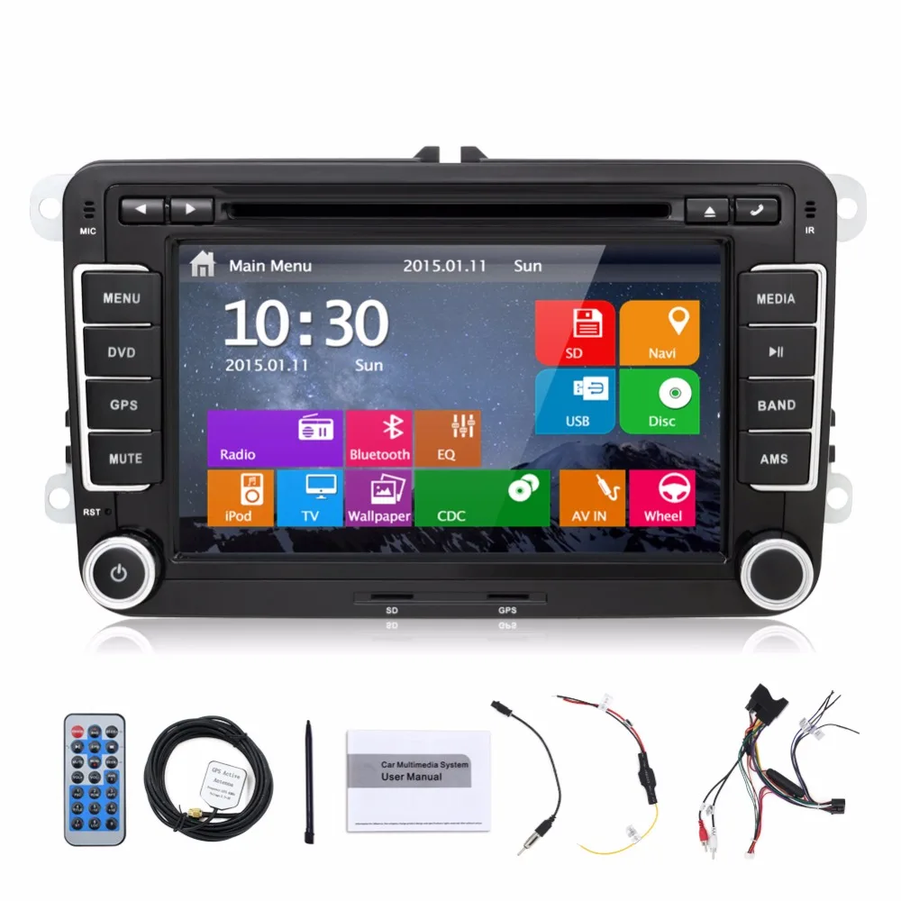 Bosion Новый! 7 &quot 2 din dvd плеер автомобиля для фольксваген гольф 5 6 поло PASSAT CC JETTA TIGUAN