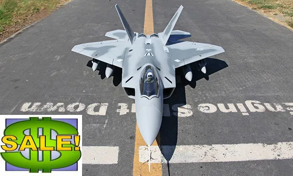 Летательный аппарат F22 twin 70 мм EDF Jet fighter с дистанционным управлением модель PNP и KIT F