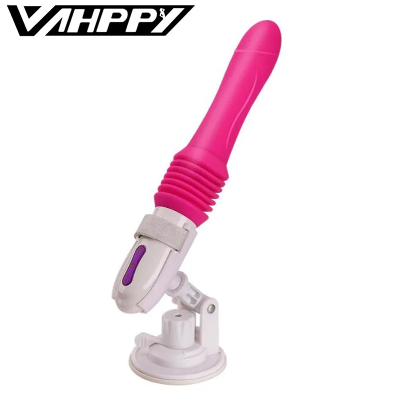 Mini Sex Machine Female Masturbation Pumping Love Gun Thrusting Dildo Vibrator Automatic Retractable Gode Sex Machines For Women