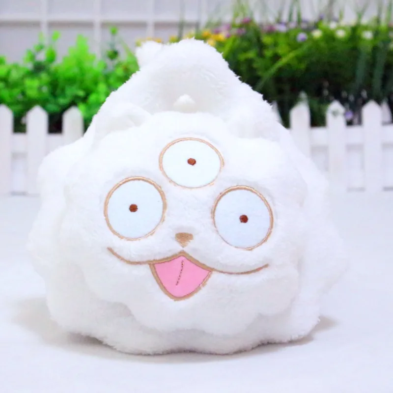 three eye 28cm Аниме земля блестящих хауски но куни Косплей алмаз фосфофиллит собака ину Широ белая игрушка плюшевая кукла мягкая - Цвет: three eye 28cm