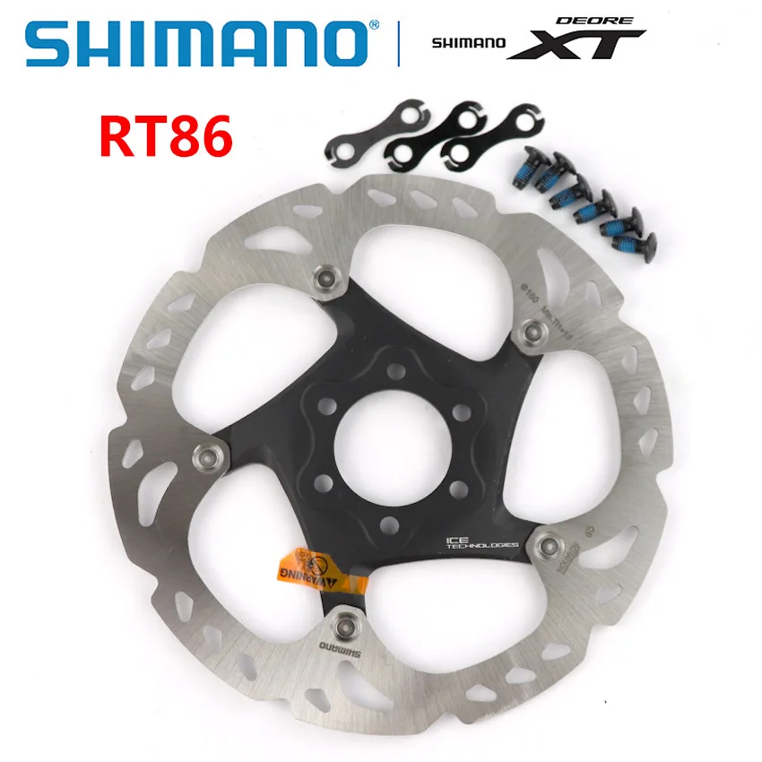 SHIMANO XT SM RT86 Ice Point technology тормозной диск 6 Болт M8000 горный велосипед диск SHIMANO RT86 160 мм 180 мм MTB