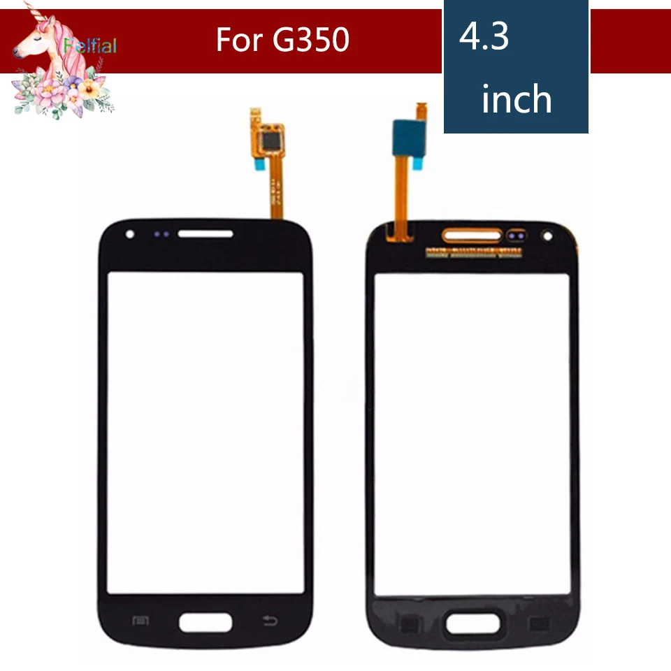 10 шт./лот для Samsung Galaxy Core Plus 4 3 дюйма SM G350 G3502 сенсорный экран дигитайзер Датчик