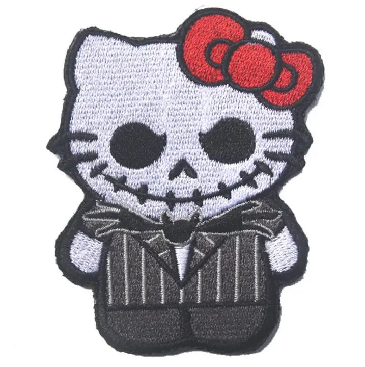 G Вышивка значок военный веер тактический стиль герои мультфильмов/hello kitty/армейский значок ручной Швейные наружные аксессуары - Цвет: G