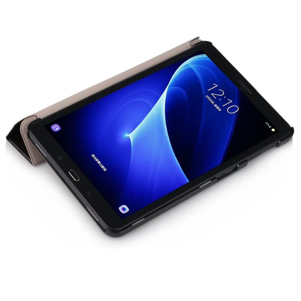 Ручка+ пленка для samsung Galaxy Tab A6 SM-T580 SM-T585 смарт-чехол для планшета с функцией сна для Galaxy Tab A 10,1 Магнитный чехол