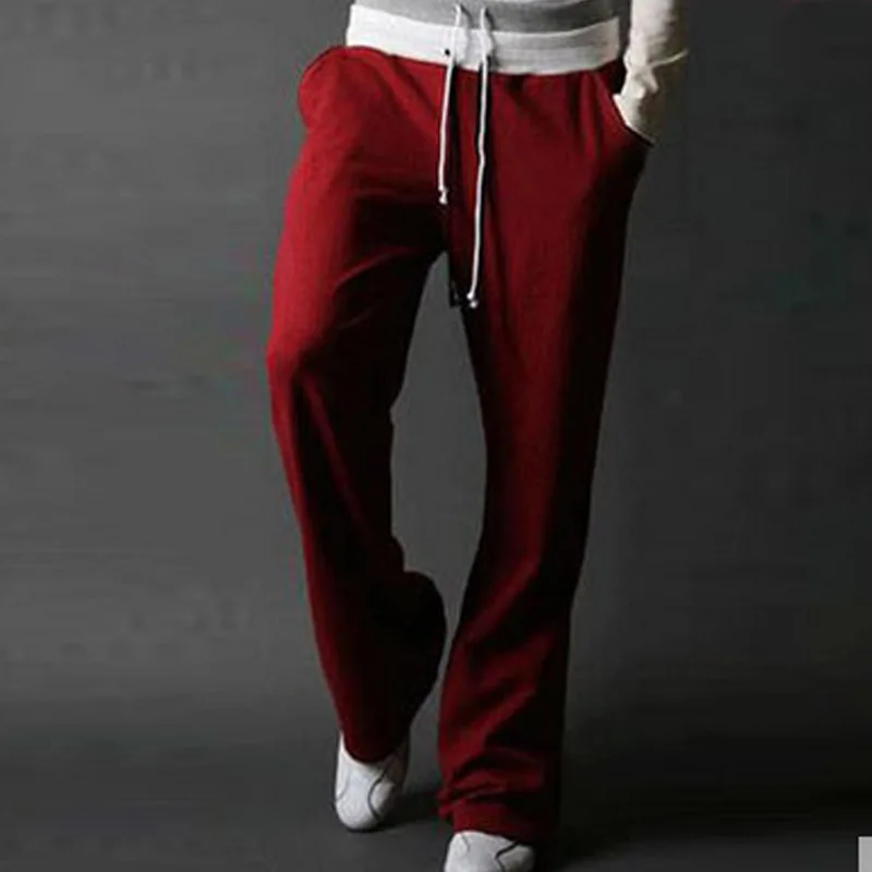 Модные уличные тонкие укороченные брюки 2021 мужские свободные спортивные