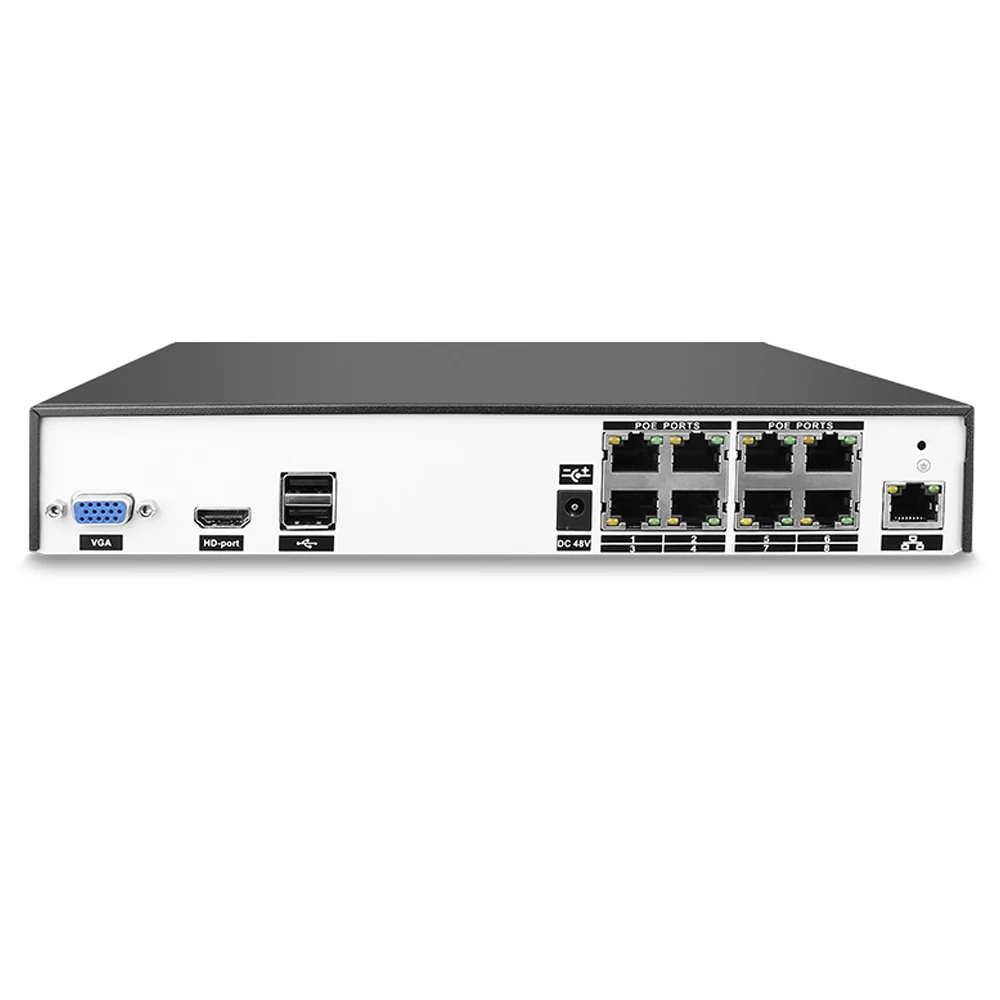 4MP CCTV 8CH POE NVR 4 К H.265 ONVIF наблюдения Сетевой Видео Регистраторы 4.0MP безопасности 8