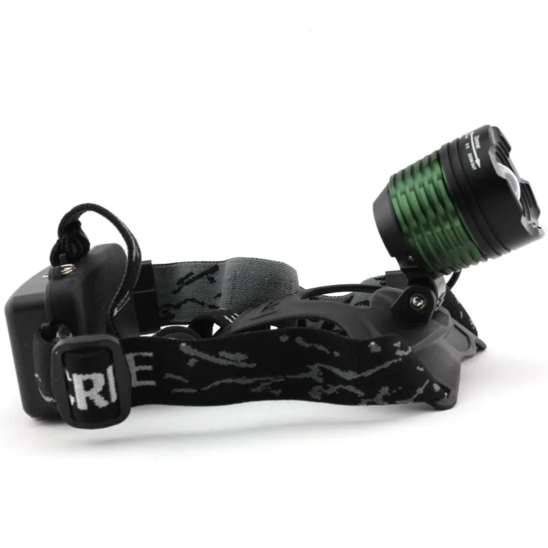 2000 люмен XM-L T6 светодиодный зуммируемый налобный фонарь фонасветильник 3 режима