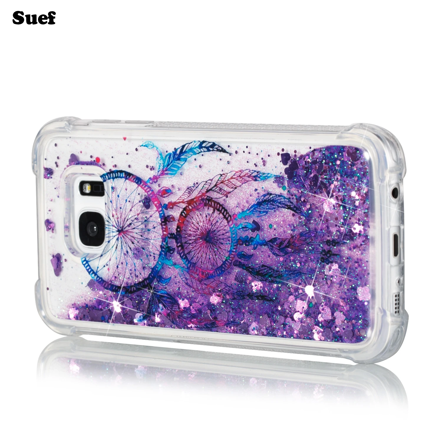 Dynamic Blinking Case For Samsung Galaxy S7 edge Cover S7edge Duos Coque Funda |