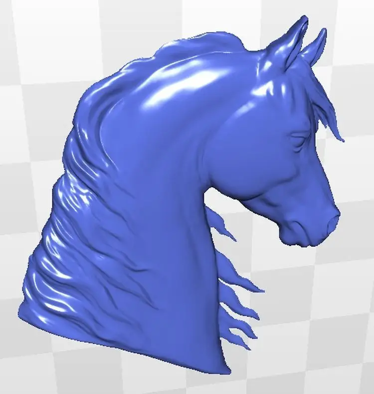 Рельеф artcam 3d Horse _ 12 для ЧПУ в формате STL | Инструменты