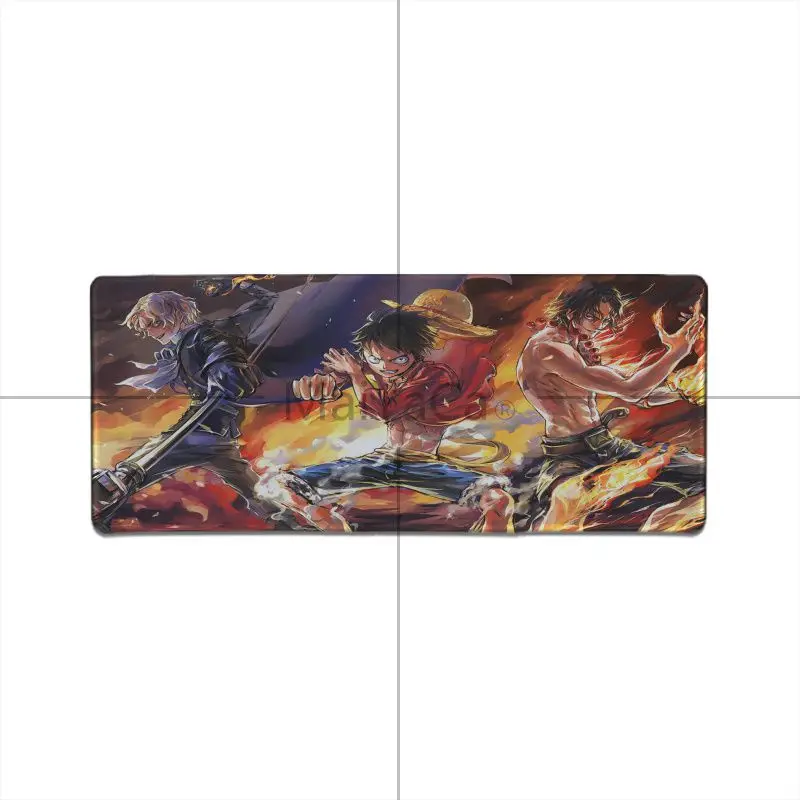 

MaiYaCa My Favorite Anime One Piece Anti-Slip Durable Silicone Computermats BIG SIZE Rubber Game Mouse Pad for Dota2 Game Player