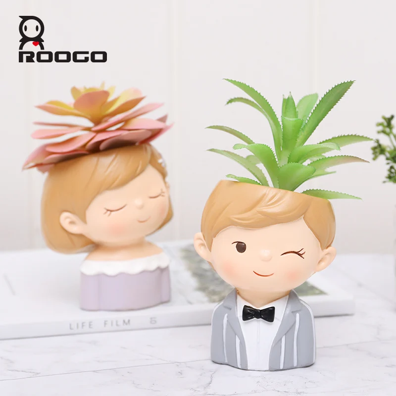 Home decoration accessories flower pot decorative small succulent plant wedding gifts birthday present desktop decorations | Дом и сад
