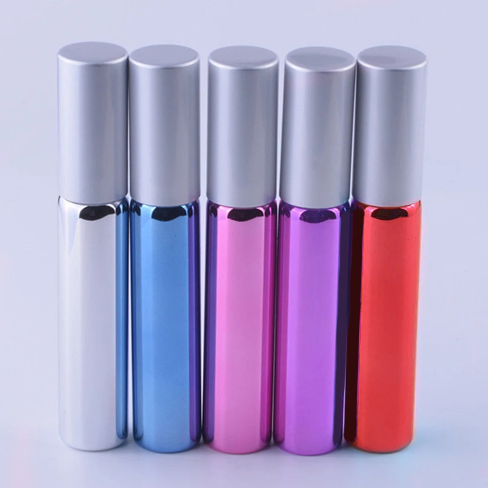 1 шт. металлический круглый ролик стеклянная с роликом бутылка маленькая для