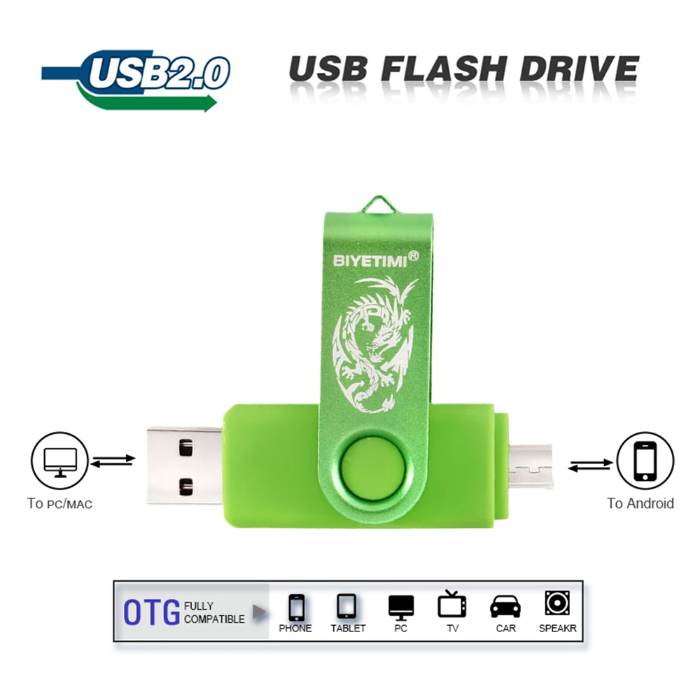 USB-флеш-накопитель Biyetimi высокоскоростной флеш-накопитель Dargon 64 ГБ 32 16 8 для Android